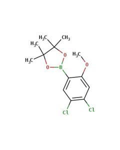Astatech 2-(4,5-DICHLORO-2-METHOXYPHENYL)-4,4,5,5-TETRAMETHYL-1,3,2-DIOXABOROLANE; 1G; Purity 95%; MDL-
